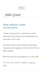 Mobile Screenshot of juliagrant.com